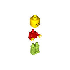 LEGO Red IKEA BYGGLEK Minifigure