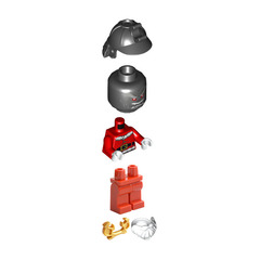 LEGO Santa Garmadon Minifigure