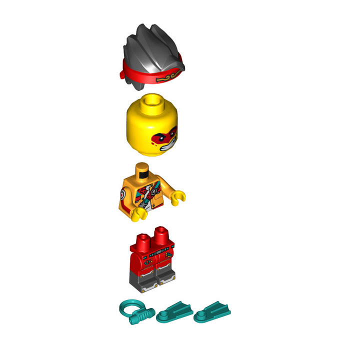 LEGO Monkie Kid - Scuba Diving Minifigure