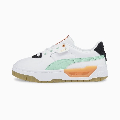 Puma - Cali Dream Womens Sneakers - White-Mist Green-Gum