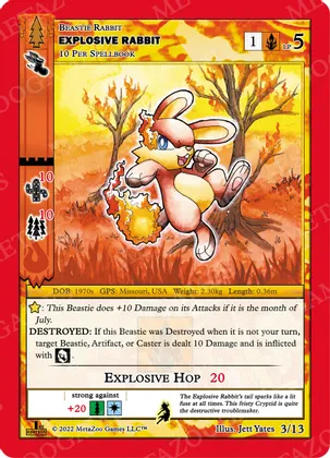 Explosive Rabbit - 3/13