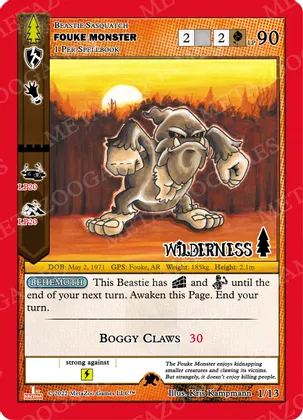 Fouke Monster - 1/13