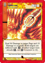 Unholy Fire - 6/14