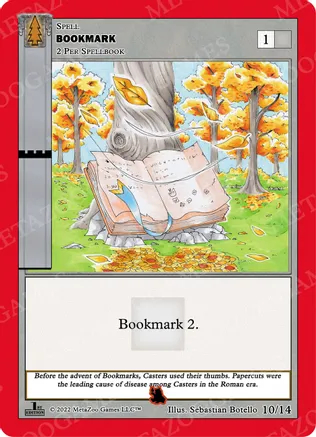 Bookmark (Flame) - 10/14