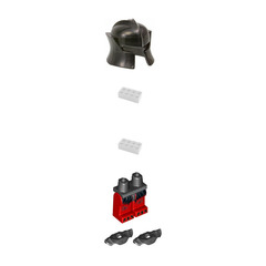 LEGO Crust Smasher (Scaled Armor) Minifigure