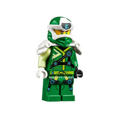 LEGO Digi Lloyd Minifigure with (Right) Lopsided Grin