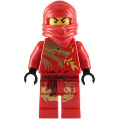 LEGO Kai DX with Dragon Print Minifigure