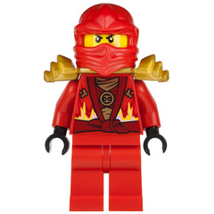 LEGO Kai - Rebooted with Gold Armor Minifigure