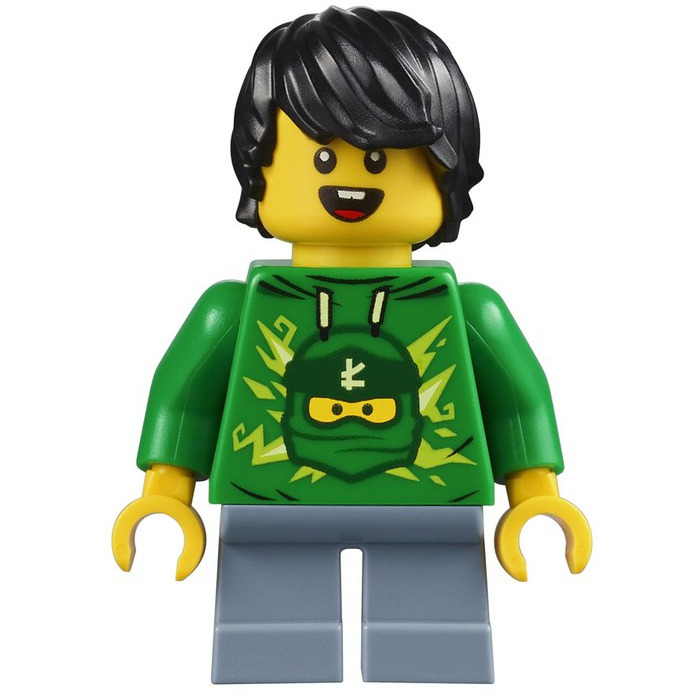 LEGO Boy with Ninjago Head Shirt Minifigure