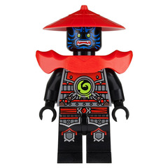 LEGO Swordsman with blue face markings Minifigure