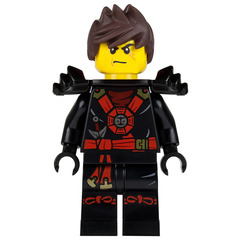 LEGO Kai - Deepstone with Armor and Tousled Hair Minifigure