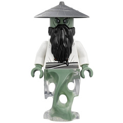 LEGO Yang with Neck Bracket and Tile with Clip Minifigure