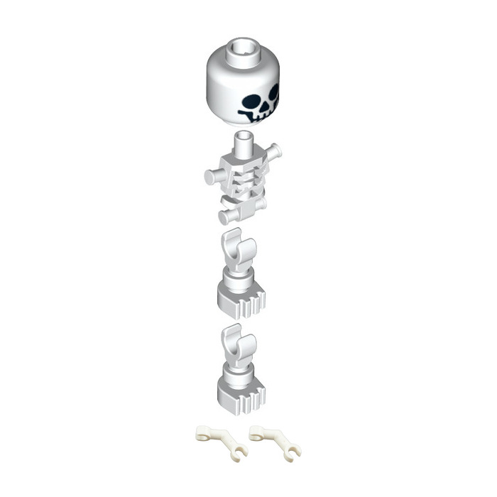 LEGO City of Stiix Skeleton Minifigure