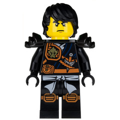 LEGO Cole with Knee Pads, Hair and top armour Minifigure