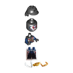 LEGO Ninjago - Sons of Garmadon Samurai X (PIXAL) Minifigure
