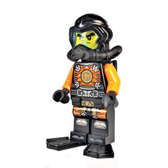 LEGO Scuba Cole Minifigure