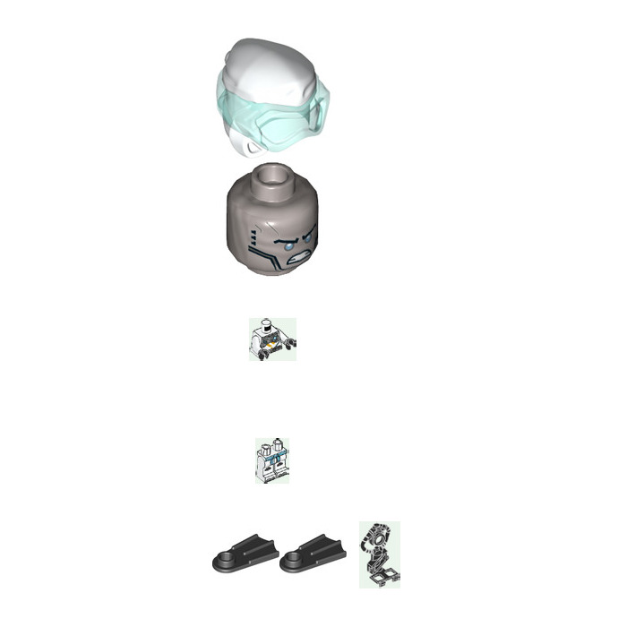 LEGO Scuba Zane Minifigure