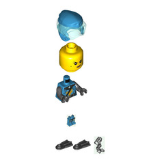 LEGO Scuba Nya Minifigure