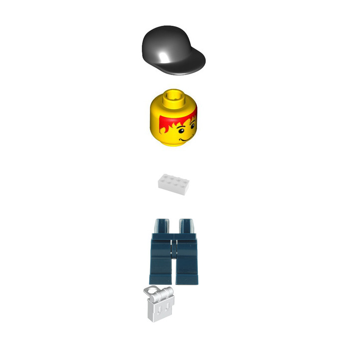 LEGO De Bouwsteen Legoworld Minifigure