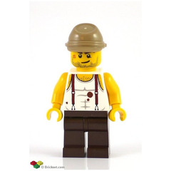 LEGO Mac McCloud with Kepi Minifigure