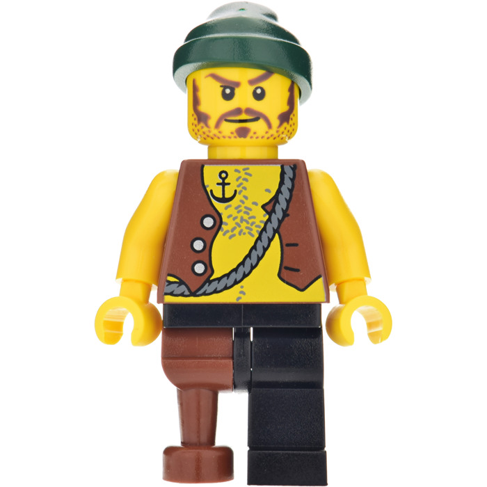 LEGO Brickmaster Pirate with Peg Leg Minifigure