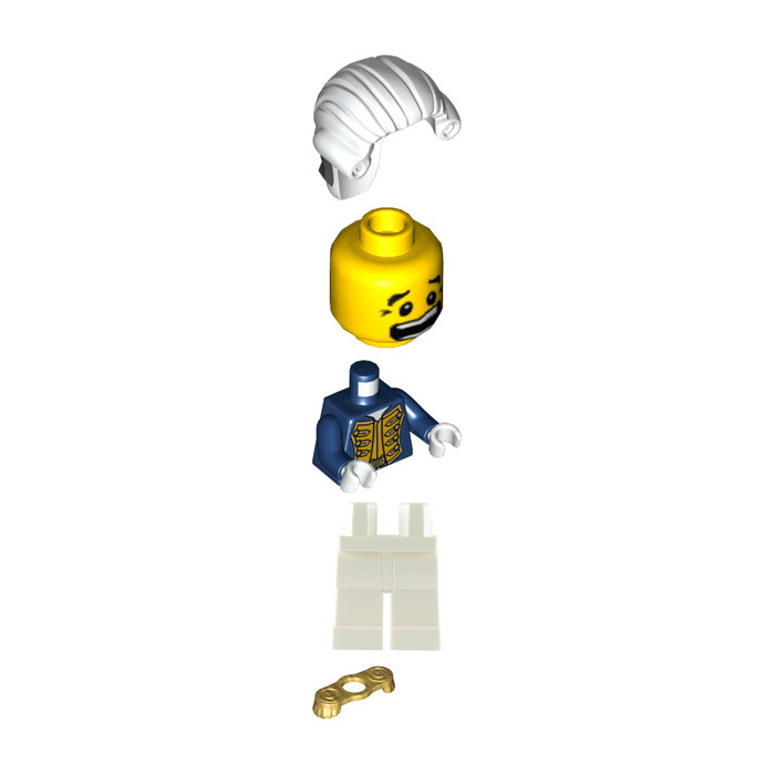 LEGO Brick Bounty Admiral Minifigure
