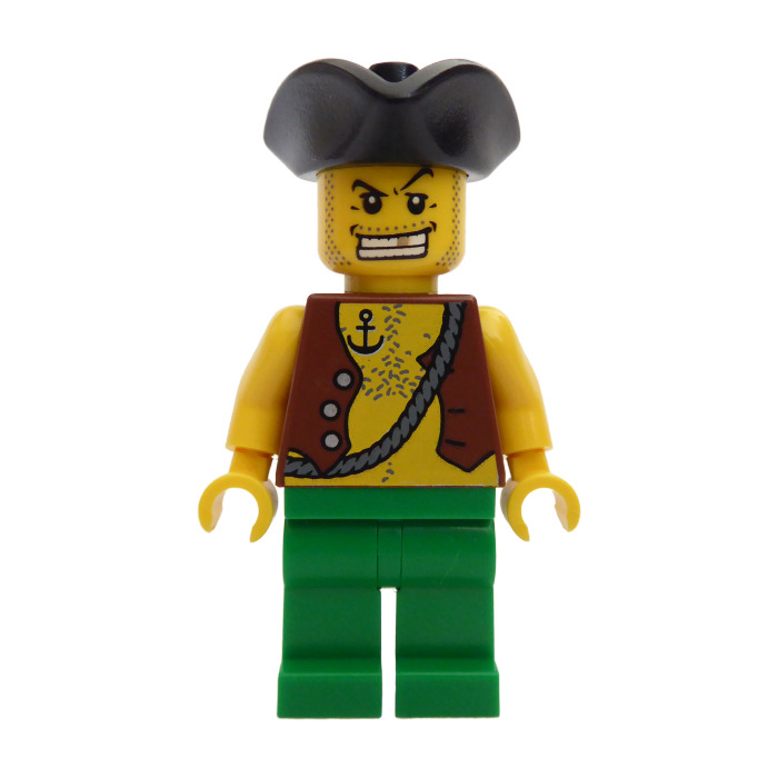 LEGO Kraken Attackin Pirate with Anchor Tattoo Minifigure
