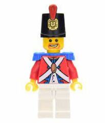 LEGO Imperial Soldier with Decorated Shako Hat and Blue Epaulettes Minifigure