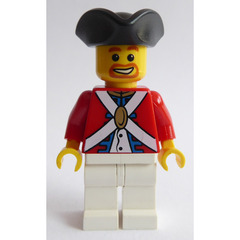 LEGO Pirates Chess Set Imperial Officer with Brown Beard Minifigure