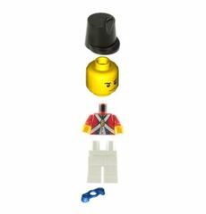 LEGO Imperial Soldier with Plain Shako from the Pirates Advent Calendar 2009 Minifigure