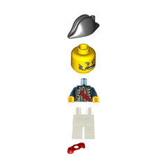 LEGO Soldiers' Fort Governor Minifigure