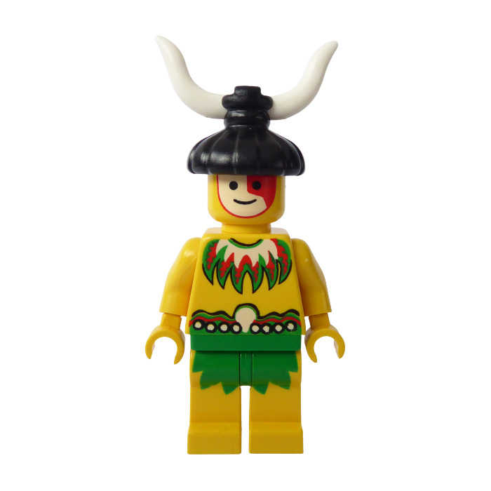 LEGO Islander with Animal Horn in Hair Minifigure