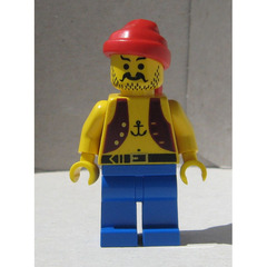 LEGO Pirate with Anchor Tattoo Minifigure