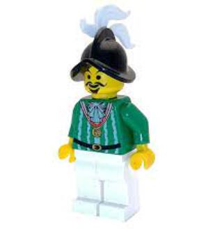 LEGO Imperial Armada Captain with Green Jacket Minifigure