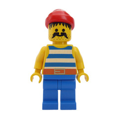 LEGO Pirate with Moustache Minifigure