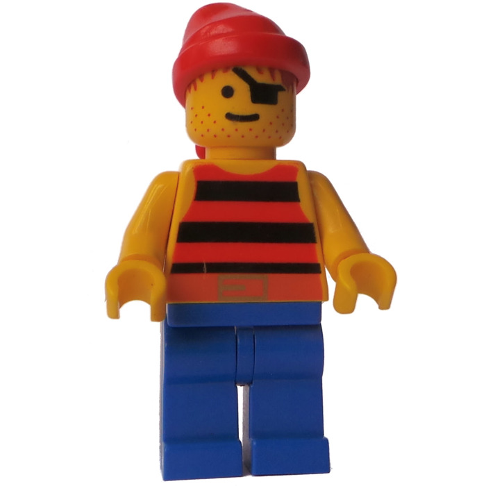 LEGO Treasure Chest Pirate with Eyepatch Minifigure