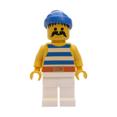 LEGO Rock Island Refuge Pirate with Large Moustache Minifigure