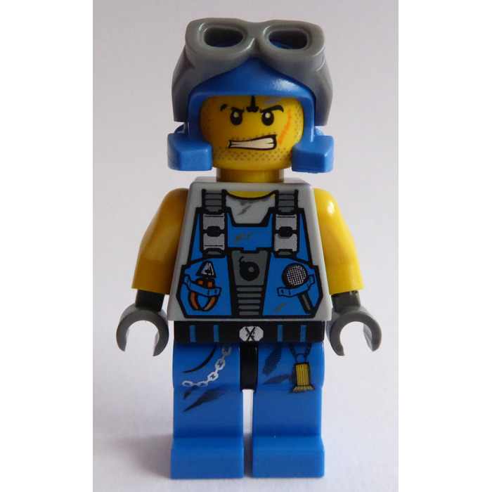 LEGO Power Miner Rex Minifigure