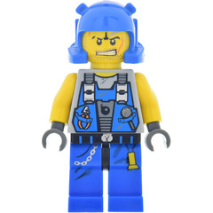 LEGO Power Miners Rex Minifigure