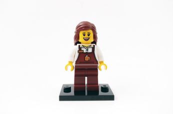 LEGO Donut Stall Female Barista Minifigure