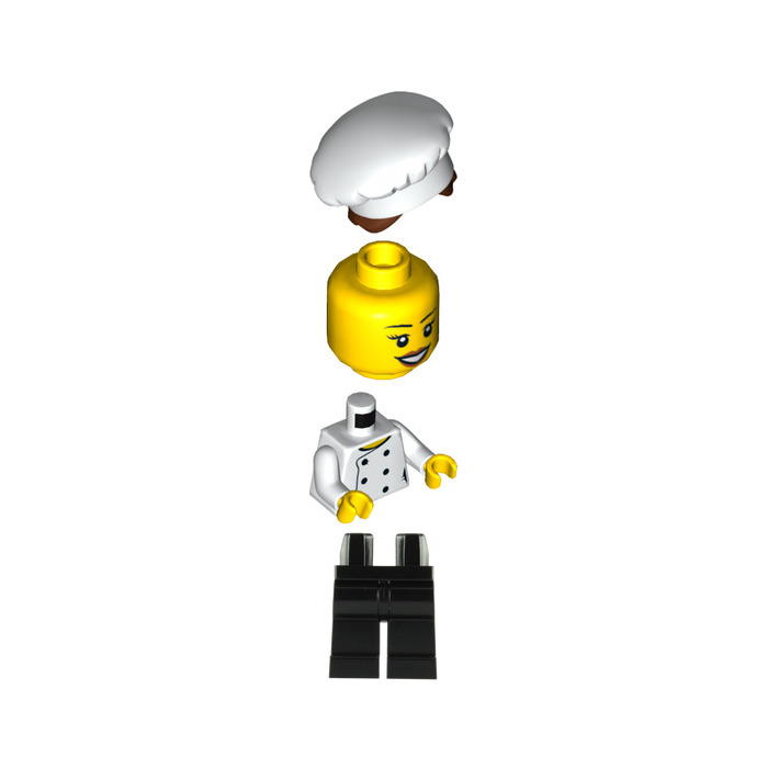 LEGO House Female Chef with Black Legs Minifigure