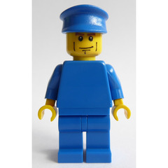 LEGO Plain Blue Pilot Minifigure