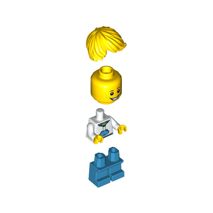 LEGO Boy in White Sweatshirt Minifigure