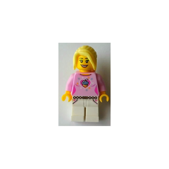 LEGO Female with Pink Top Minifigure