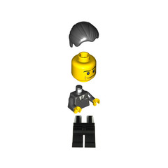 LEGO Newcastle Man in Suit Minifigure