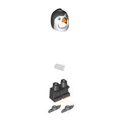 LEGO Penguin with Scarf Minifigure