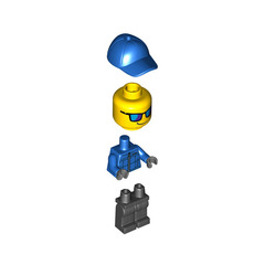 LEGO Undercover Cop Minifigure