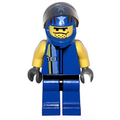 LEGO Racer Driver, Nitro Minifigure