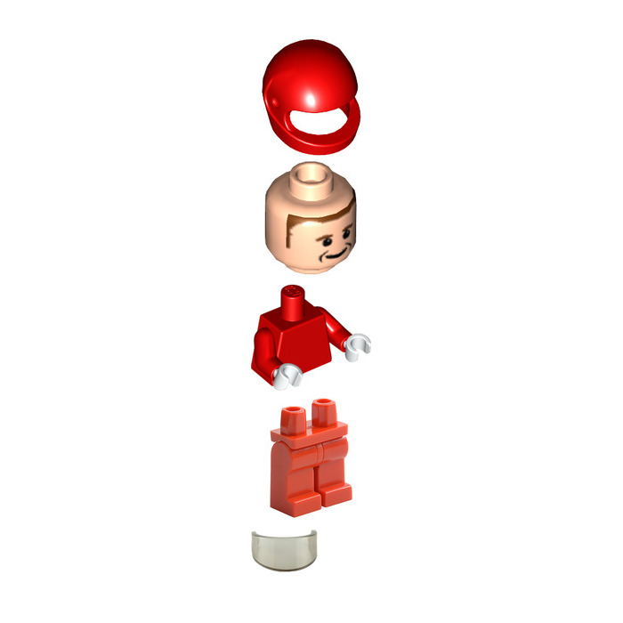 LEGO F.Massa without Torso Stickers Minifigure