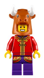 LEGO Chinese New Year Bull Dancer Minifigure